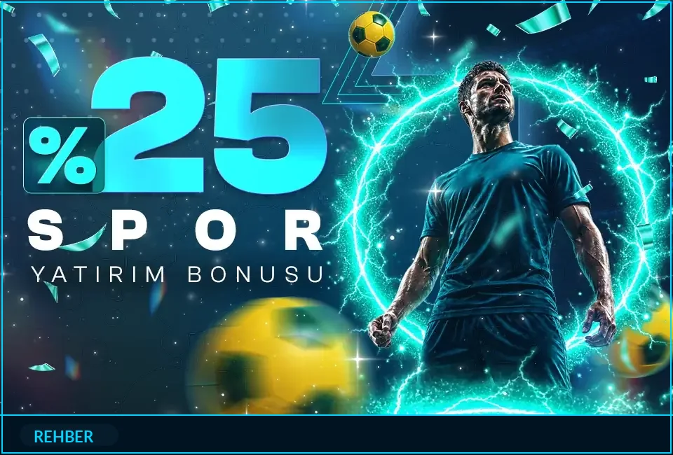 Yekbet %25 Spor Yatırım Bonusu